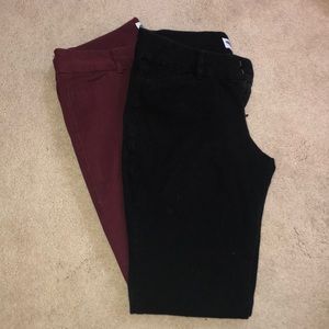 2 Pairs of Old Navy Pixie Pants!!